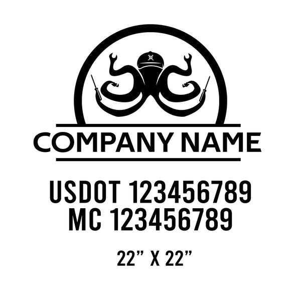 Mechanic USDOT Decals