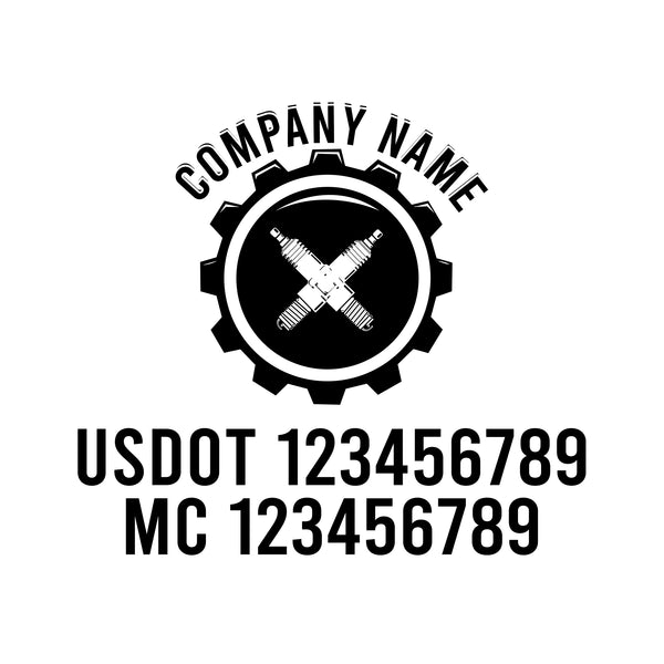 Mechanic USDOT Decals