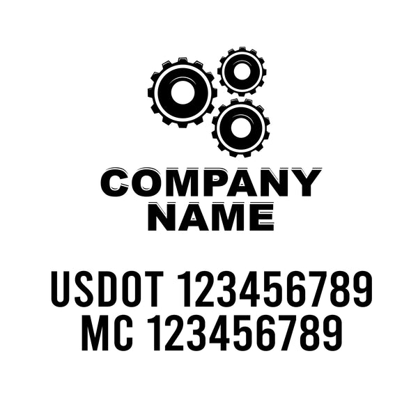 Mechanic USDOT Decals