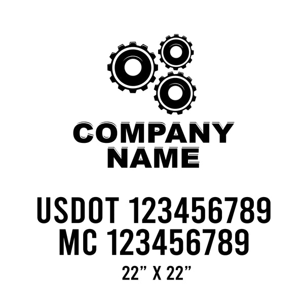 Mechanic USDOT Decals