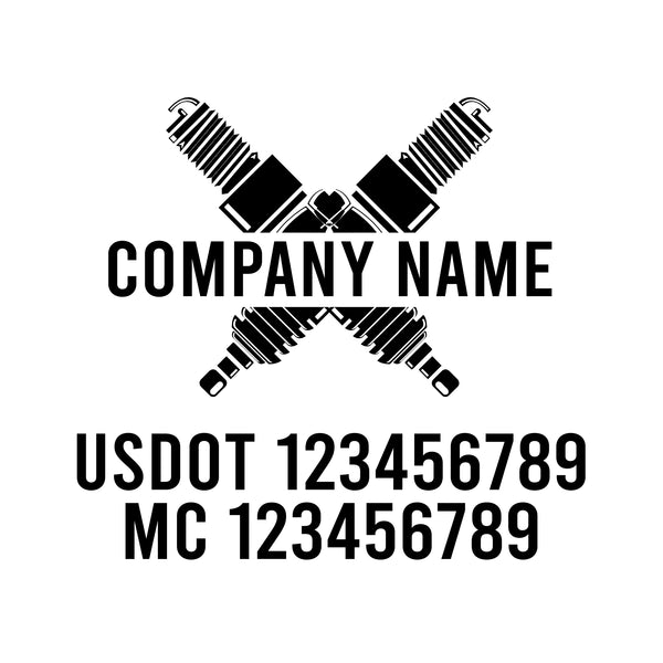 Mechanic USDOT Decals