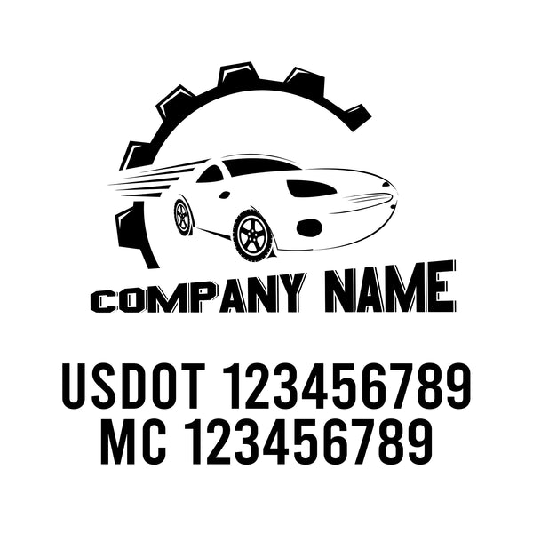 Mechanic USDOT Decals