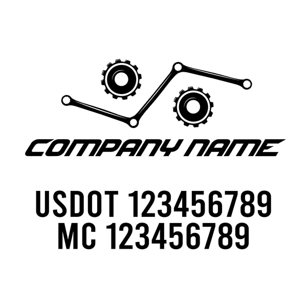 Mechanic USDOT Decals