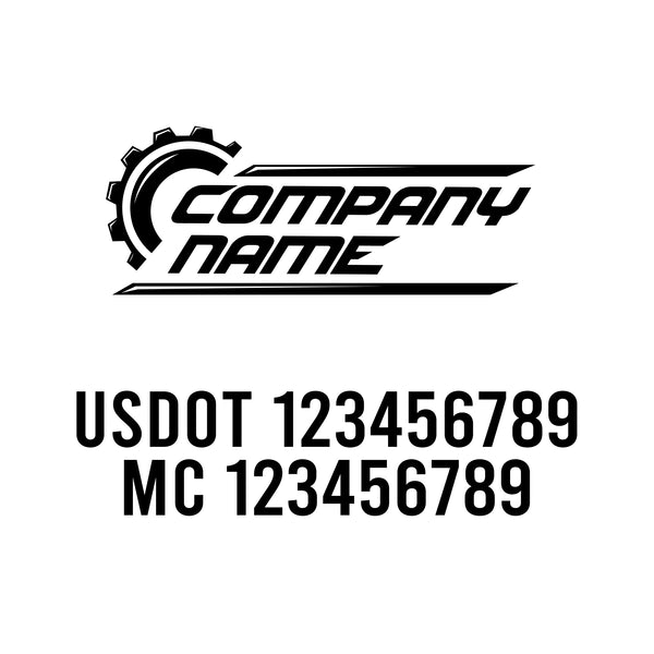 Mechanic USDOT Decals