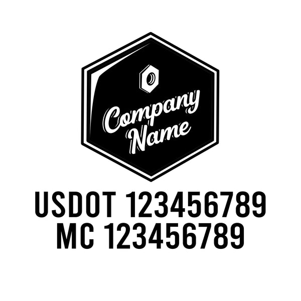 Mechanic USDOT Decals
