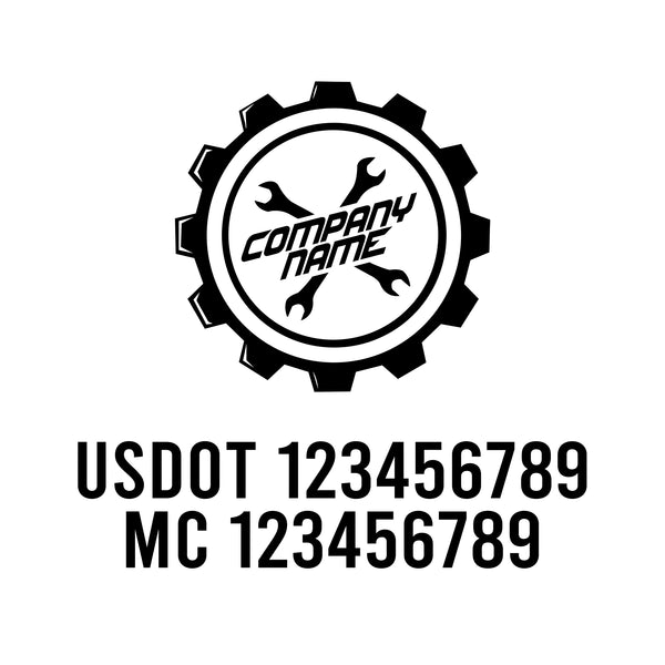 Mechanic USDOT Decals