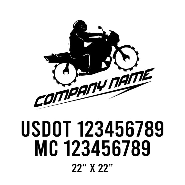Mechanic USDOT Decals