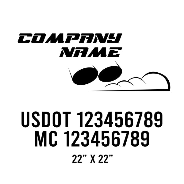Mechanic USDOT Decals
