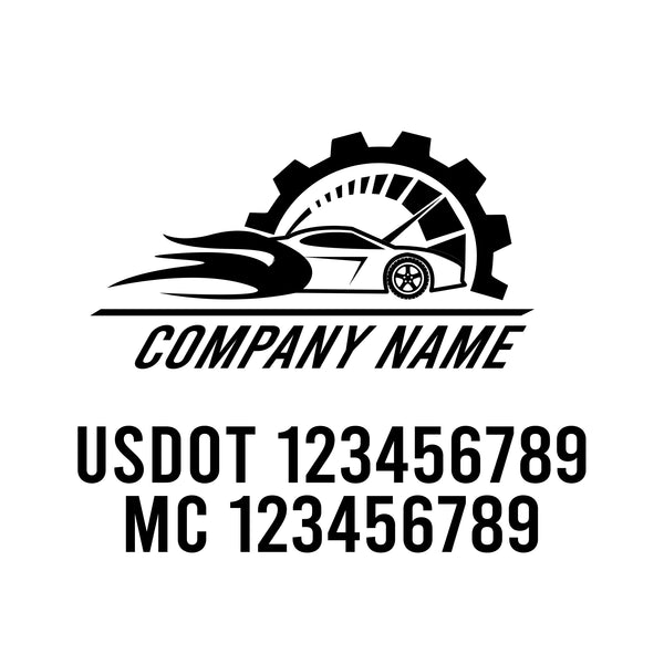 Mechanic USDOT Decals