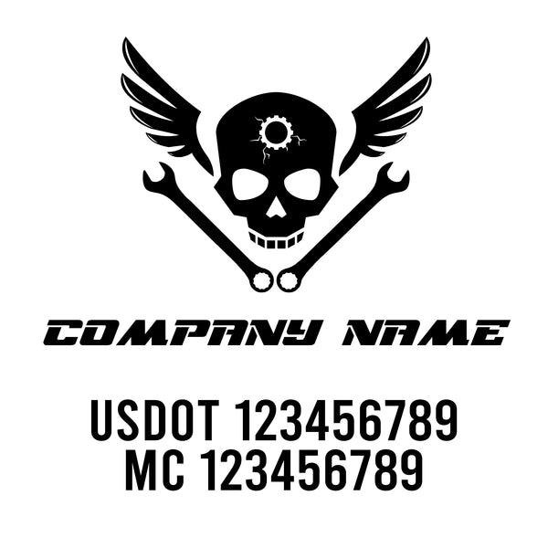 Mechanic USDOT Decals