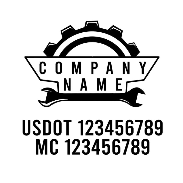 Mechanic USDOT Decals