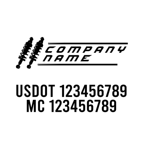 Mechanic USDOT Decals
