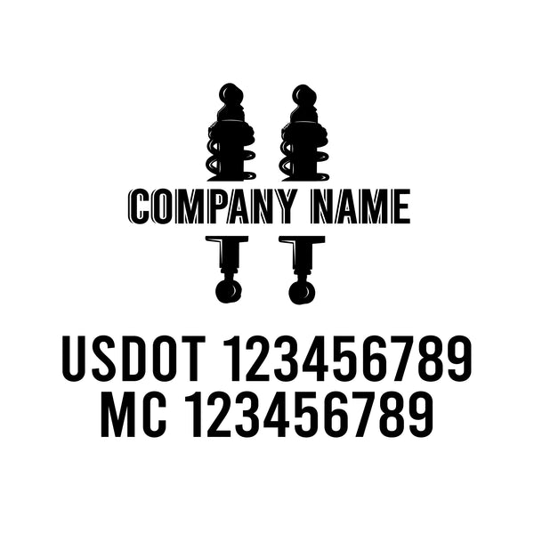 Mechanic USDOT Decals