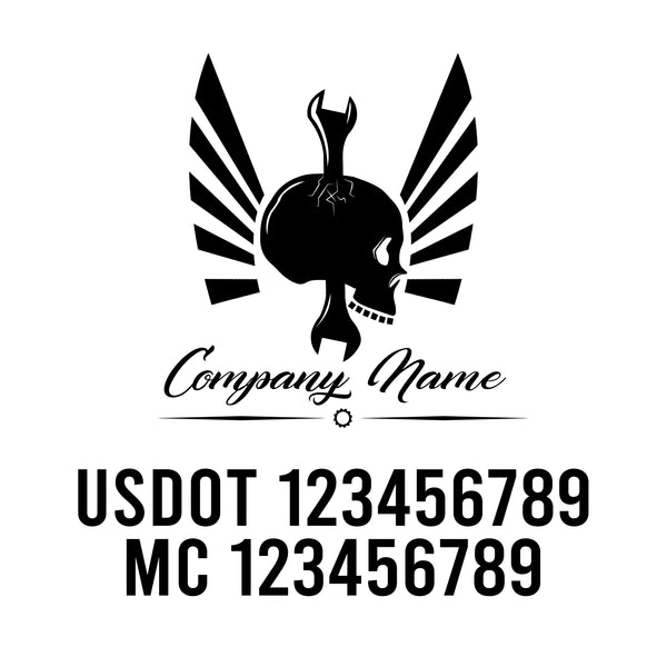 Mechanic USDOT Decals