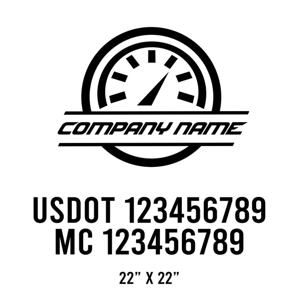 Mechanic USDOT Decals