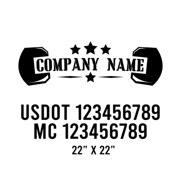 Mechanic USDOT Decals