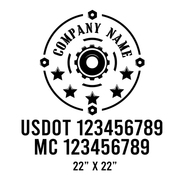Mechanic USDOT Decals