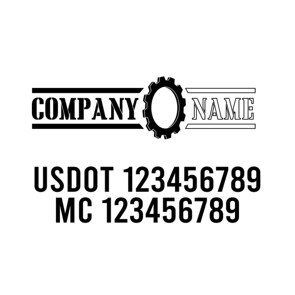 Mechanic USDOT Decals