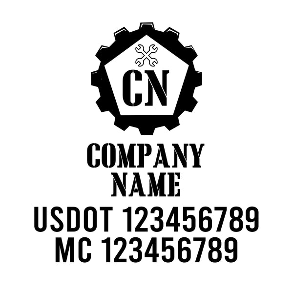 Mechanic USDOT Decals