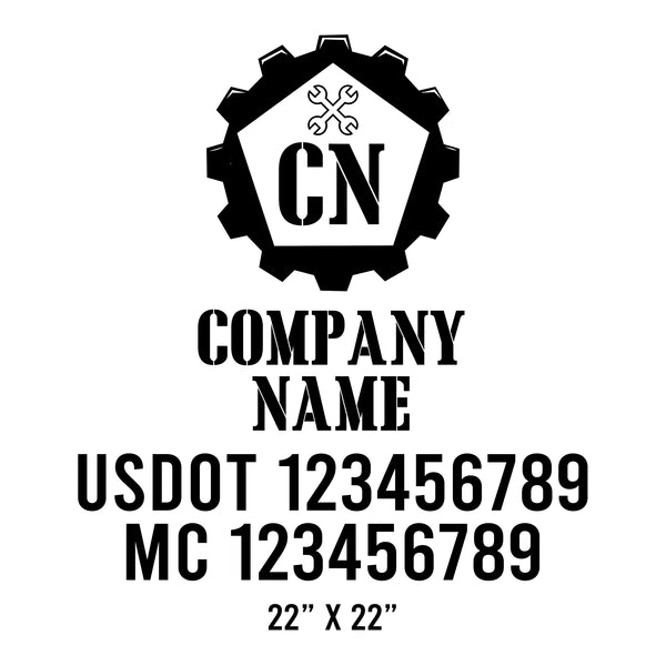 Mechanic USDOT Decals