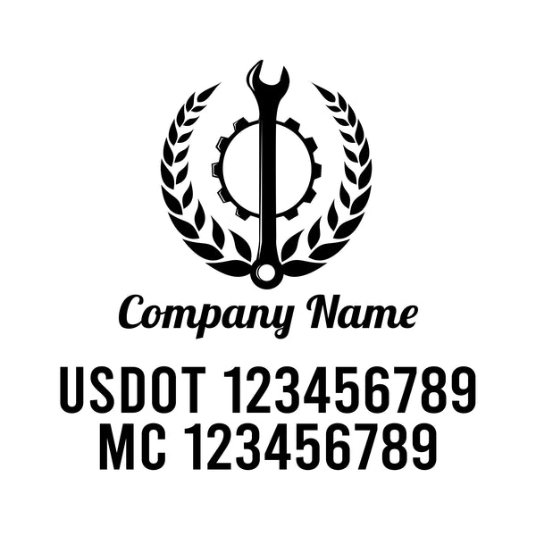 Mechanic USDOT Decals