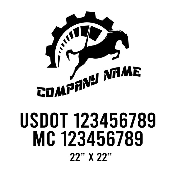 Mechanic USDOT Decals