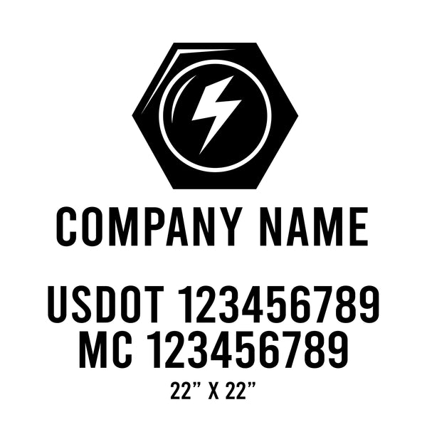 Mechanic USDOT Decals