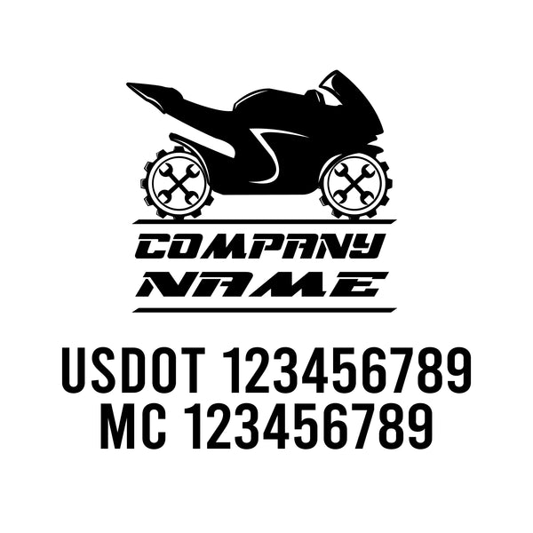 Mechanic USDOT Decals