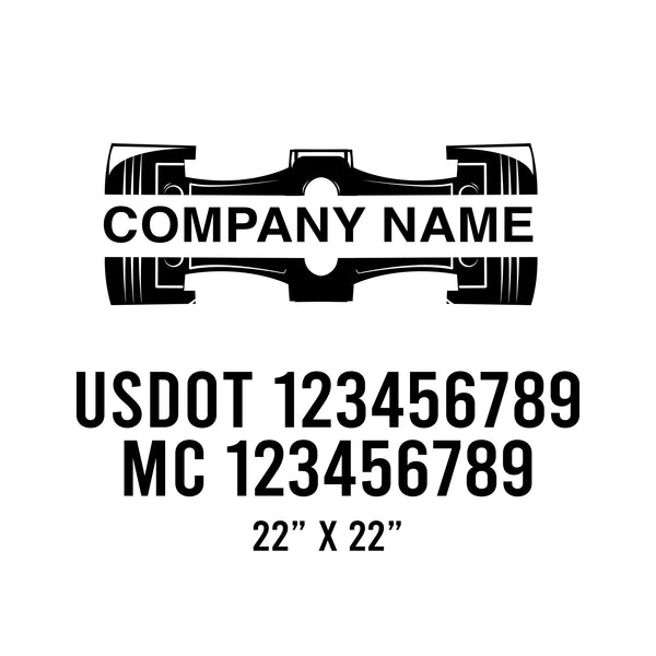 Mechanic USDOT Decals