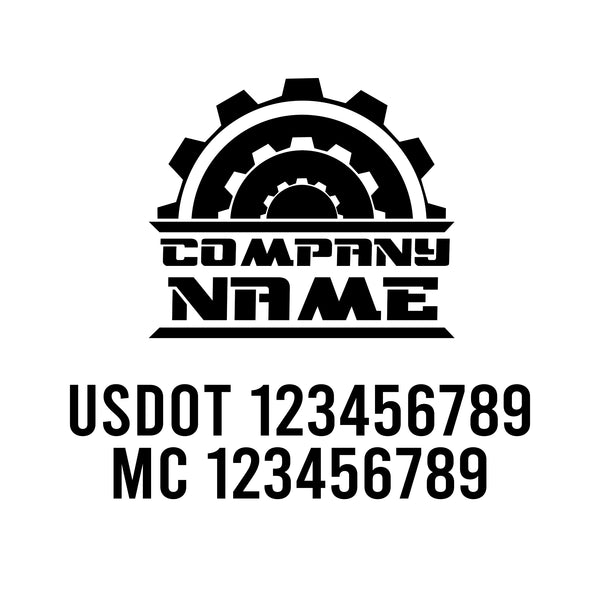 Mechanic USDOT Decals