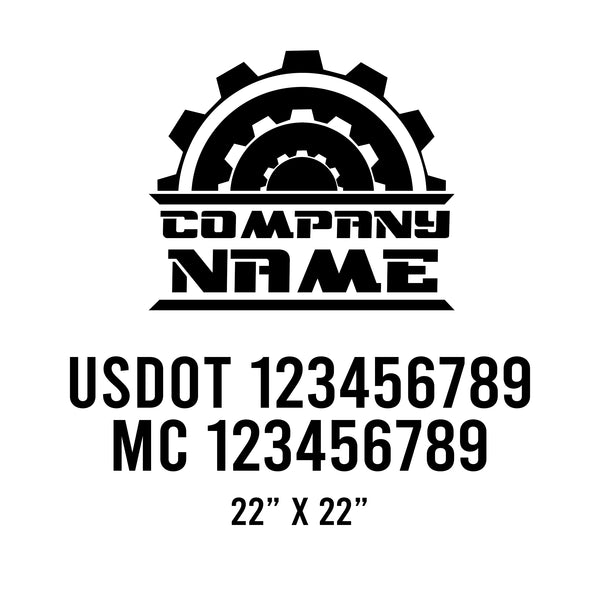 Mechanic USDOT Decals
