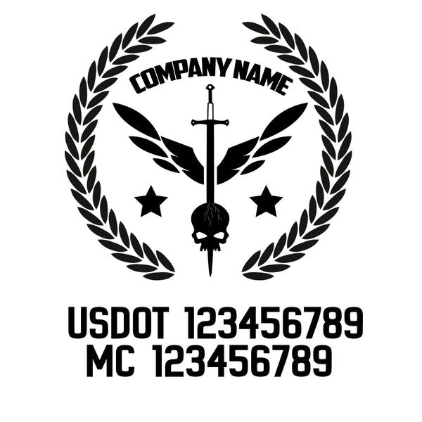 Military USDOT Decals