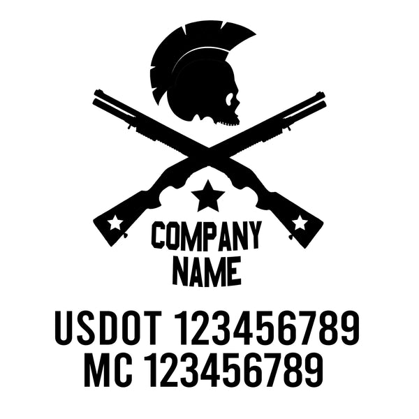 Military USDOT Decals