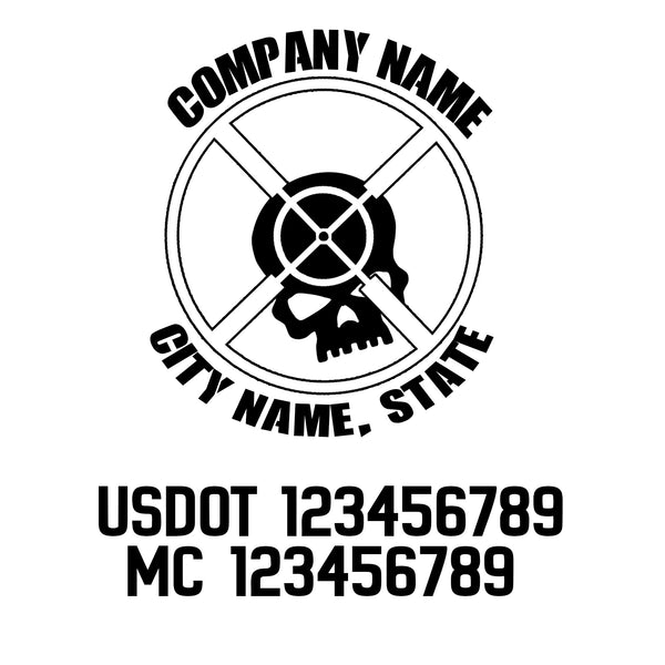 Military USDOT Decals
