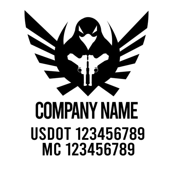 Military USDOT Decals