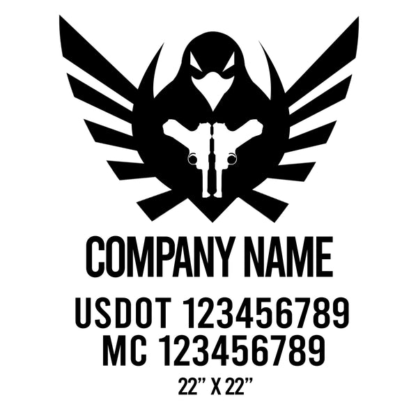 Military USDOT Decals