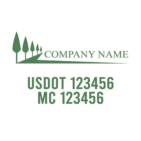 Lawn Care, Landscaping, Tree Services USDOT Decals