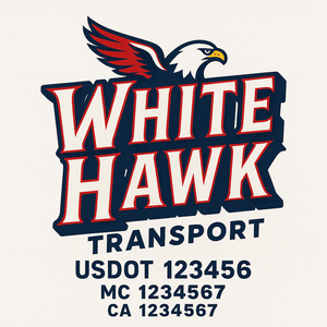 Truck Door Decal Lettering Sticker Signs | Add Your Info - Create Your Own Semi-Truck Door Signs