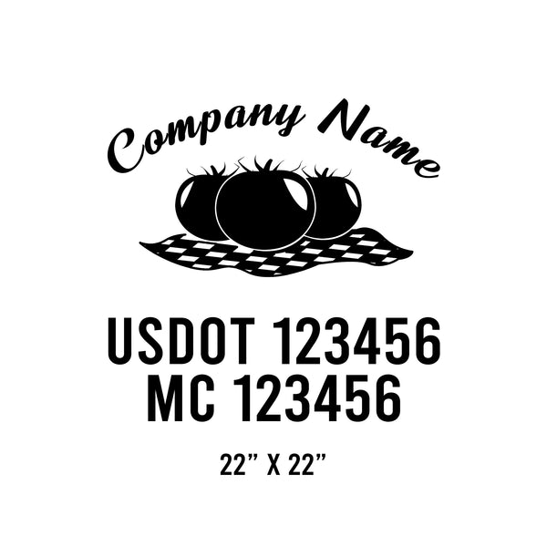 Farm USDOT Decals