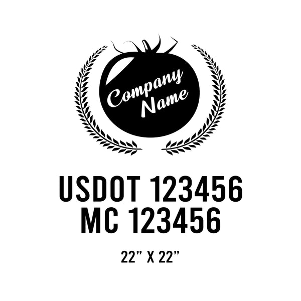 Farm USDOT Decals