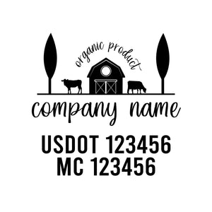 Farm USDOT Decals