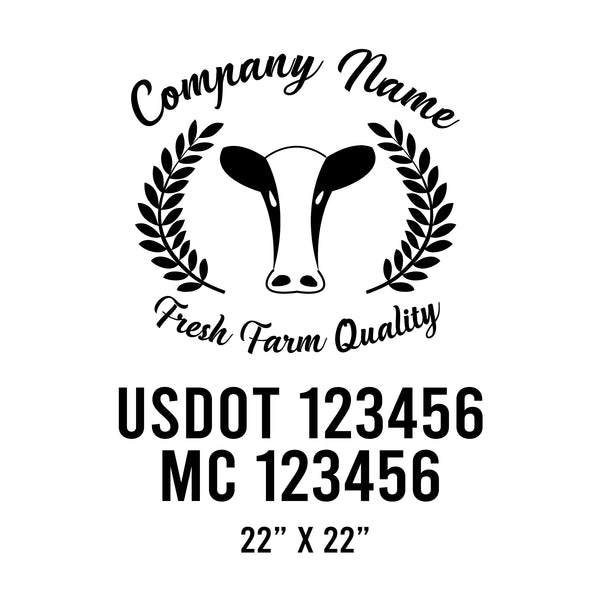 Farm USDOT Decals