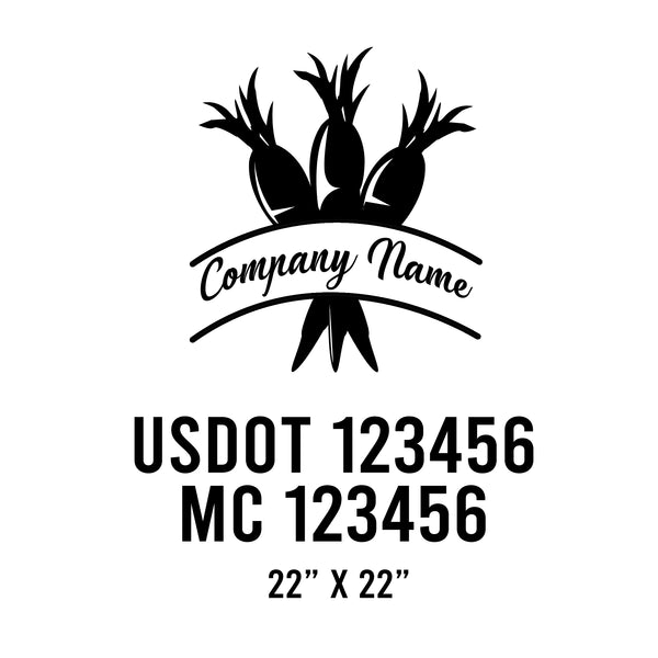 Farm USDOT Decals