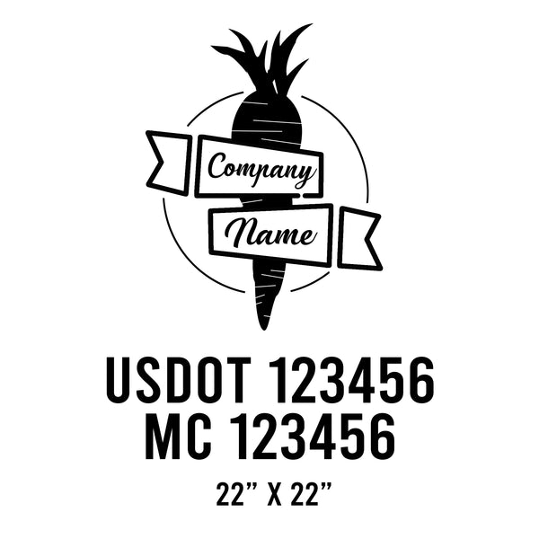 Farm USDOT Decals