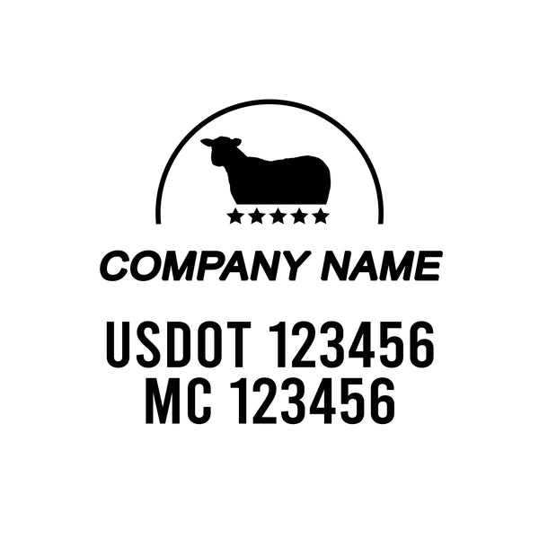 Farm USDOT Decals