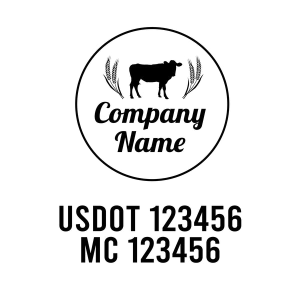 Farm USDOT Decals