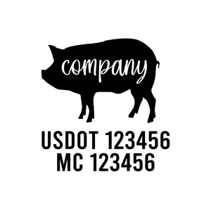 Farm USDOT Decals