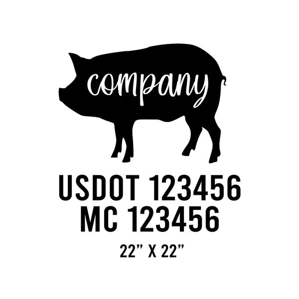 Farm USDOT Decals