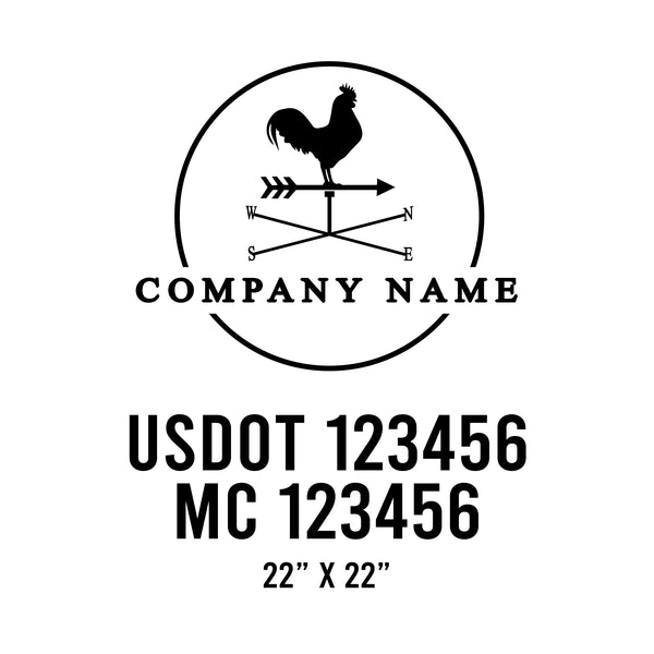 Farm USDOT Decals