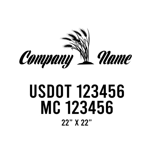 Farm USDOT Decals